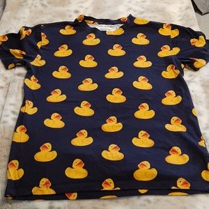 Blind rooster rubber ducky  t shirt small